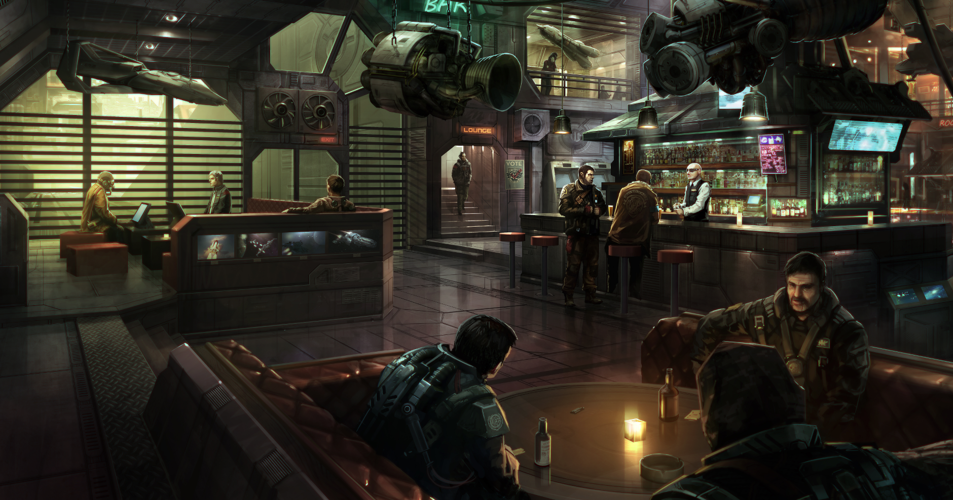 Крис Робертс сотоварищи осваивают бюджет (воссоздание).