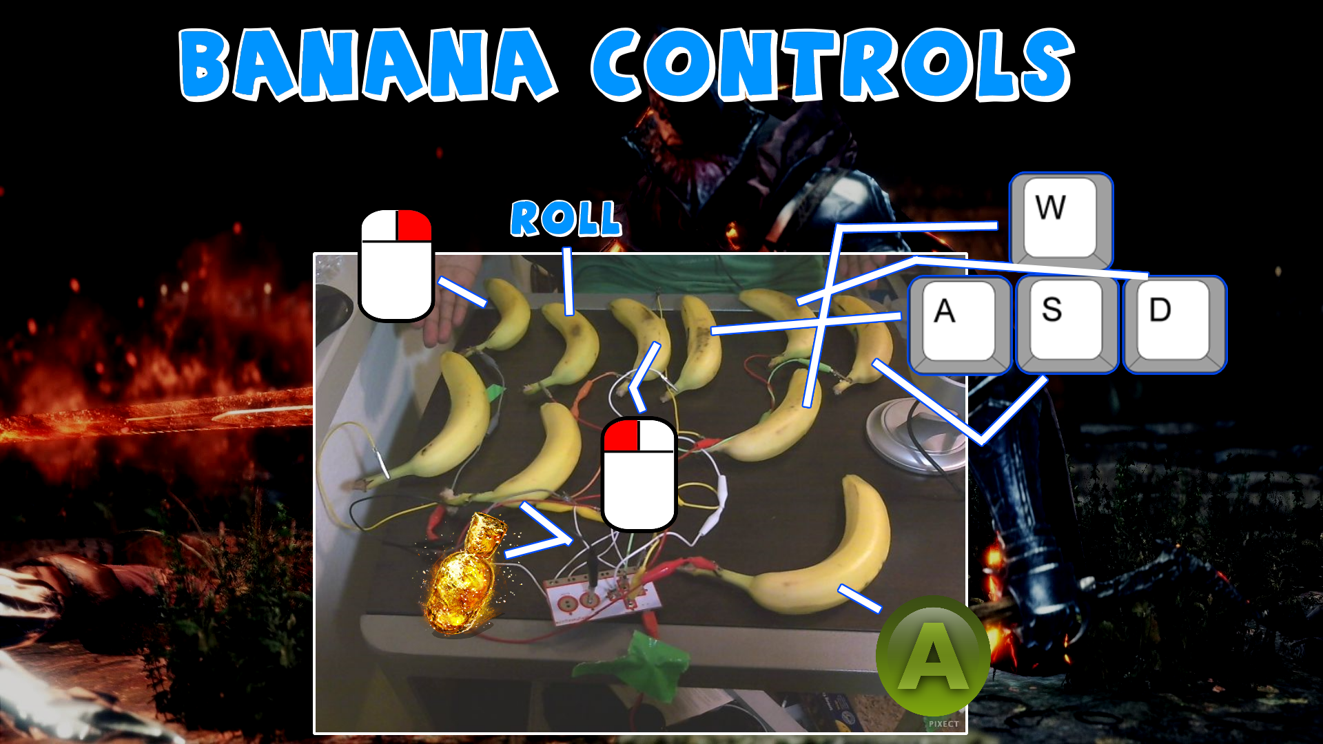 Стример проходит Dark Souls 3 с помощью бананов - фото 1