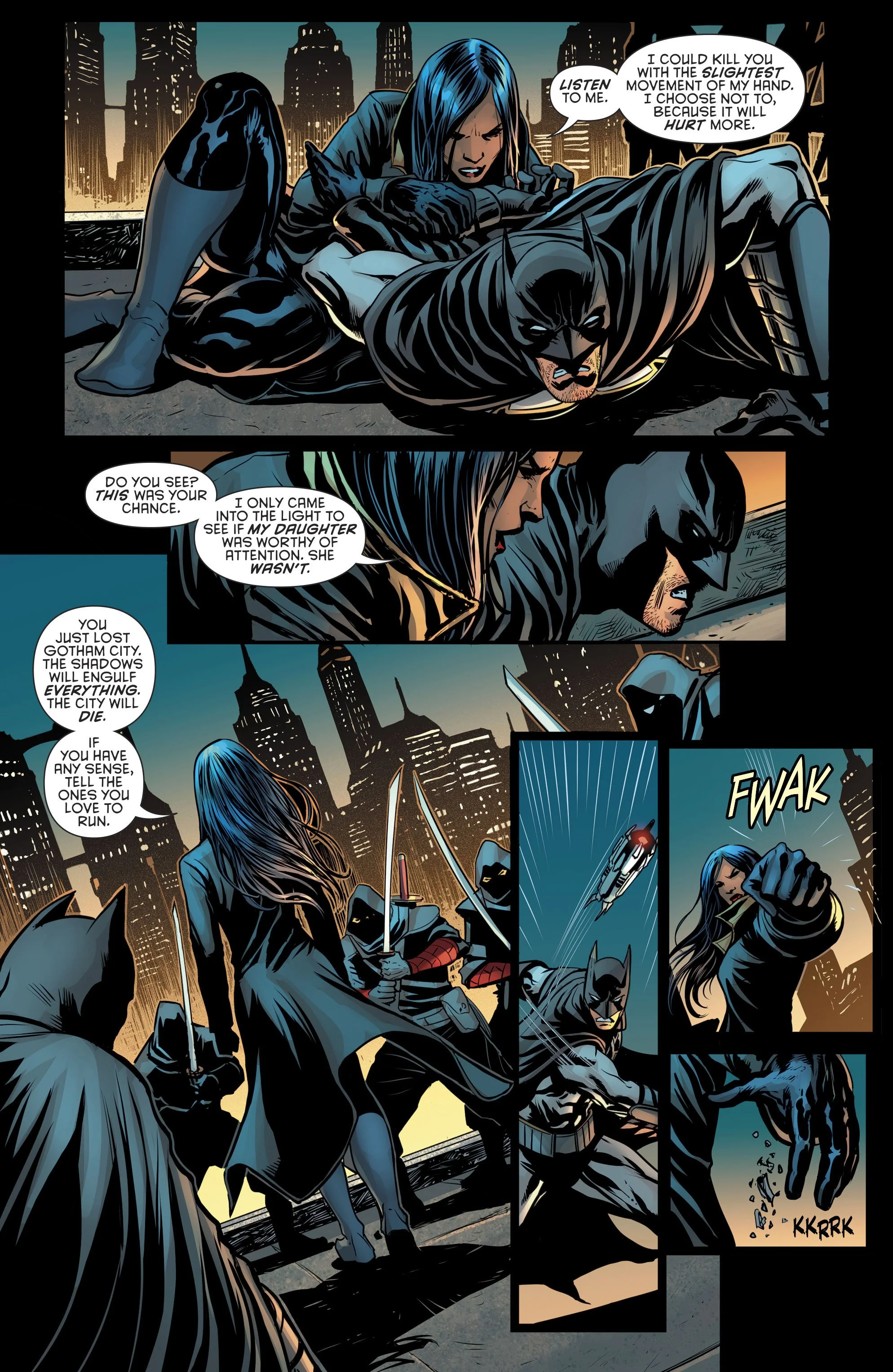 Почему вам стоит прочесть комикс о противостоянии Бэтмена и Лиги Теней - фото 5