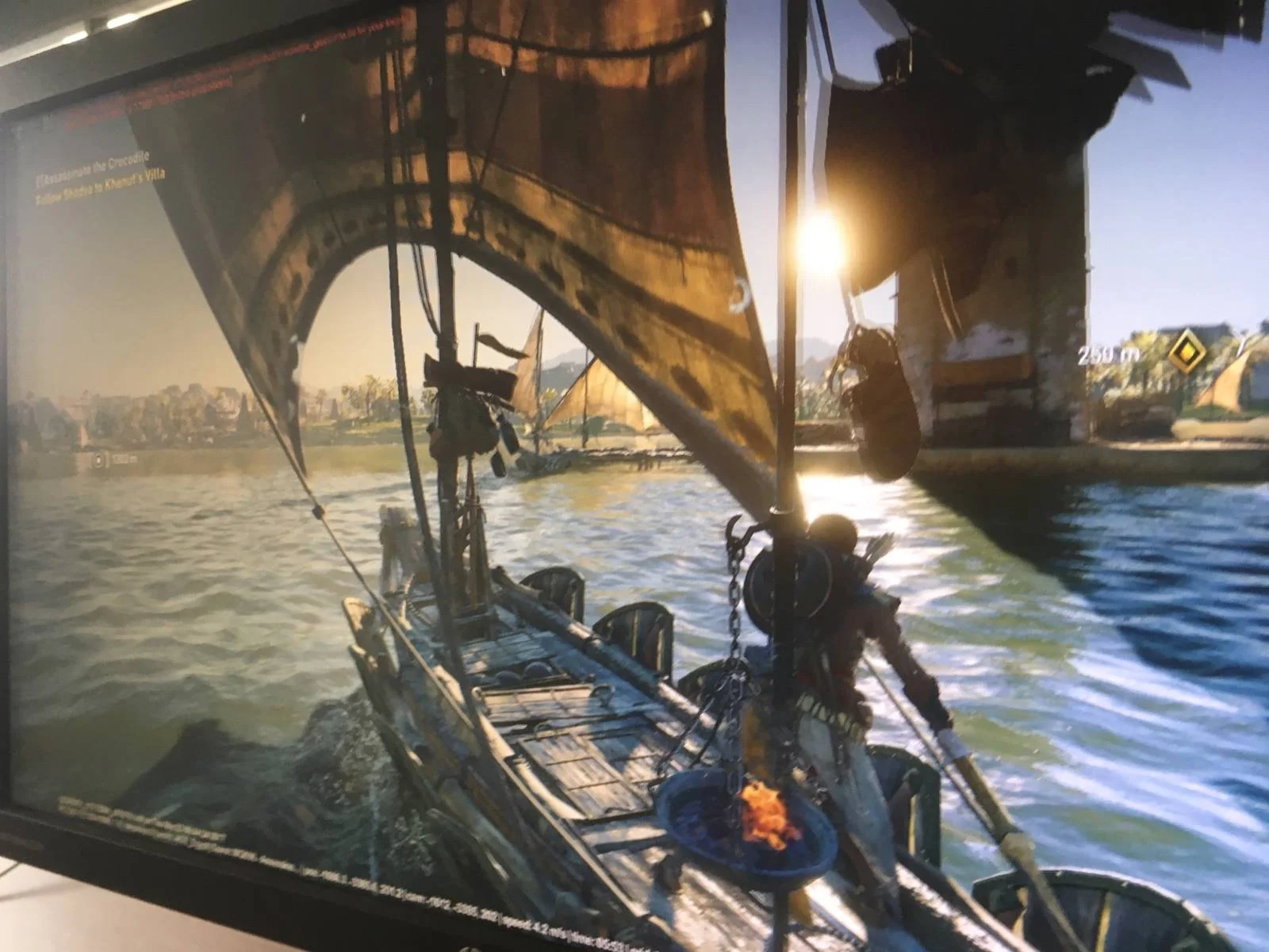 Утекший скриншот Assassin's Creed Origins подтвердил наличие кораблей - фото 1