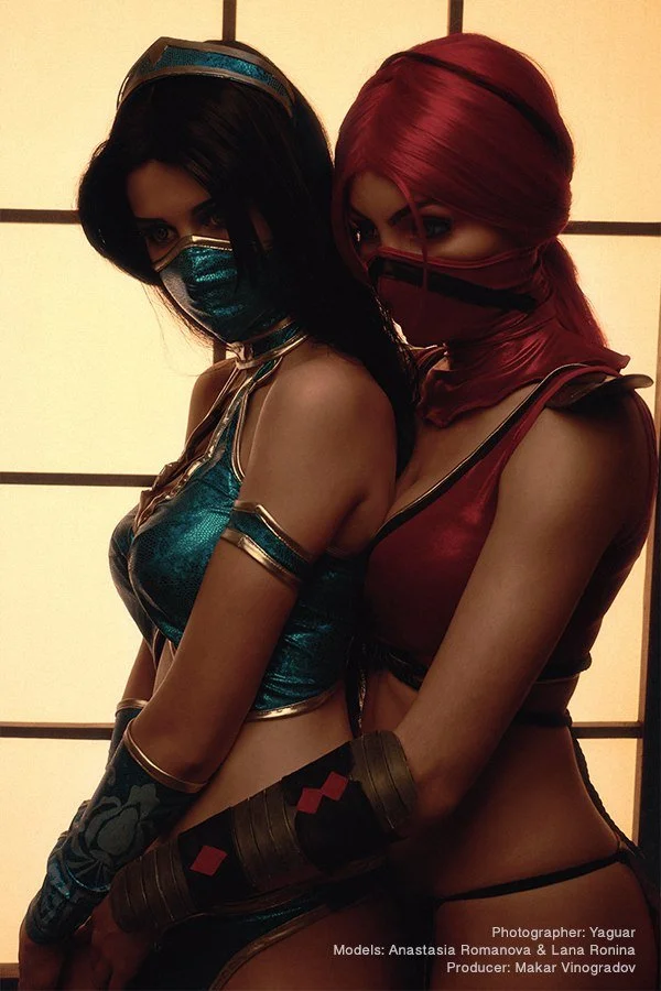 Косплей дня: Китана и Скарлет из Mortal Kombat - фото 4