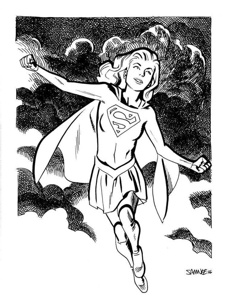 Супергерои Marvel и DC в рисунке Криса Сомни - фото 16