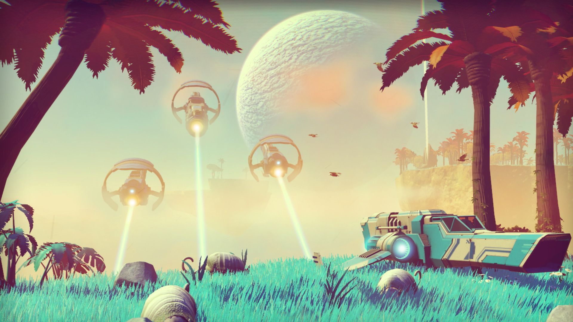 Мы поиграли в релизную версию No Manʼs Sky и делимся своей галереей скриншотов – вот так игра выглядит на PS4.