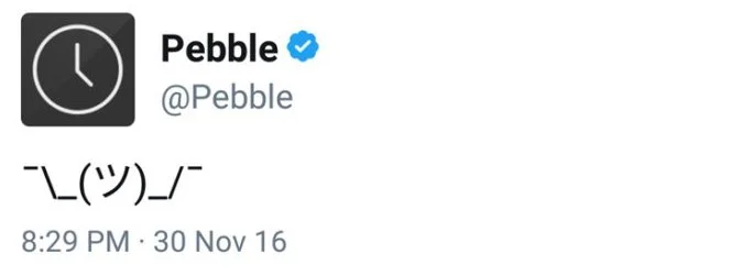 Так аккаунт Pebble в Твиттере

прокомментировал слух

 о продаже. После запись 

удалили.