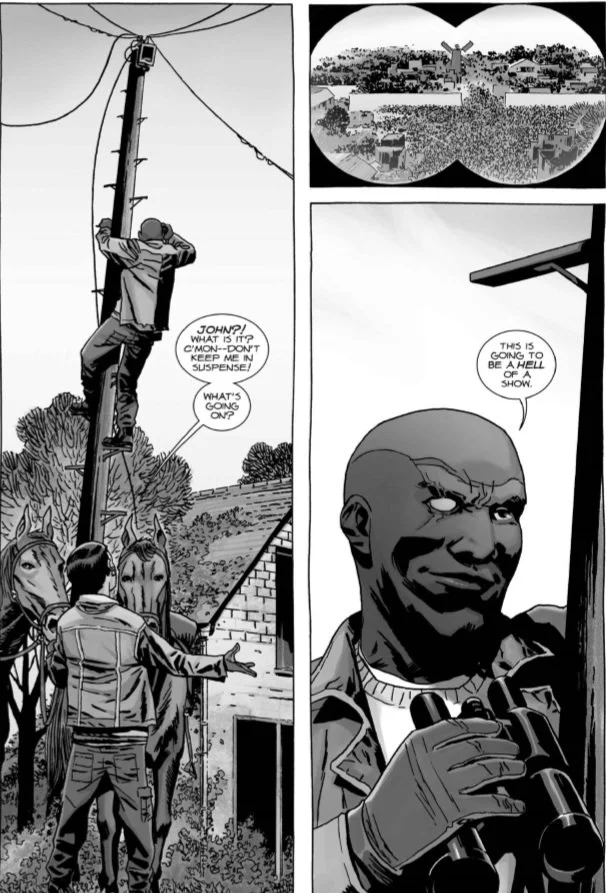 Война с Шепчущимися в комиксе The Walking Dead не оправдала ожиданий - фото 36