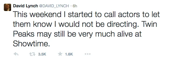 Дэвид Линч не будет снимать продолжение сериала «Твин Пикс» - фото 3