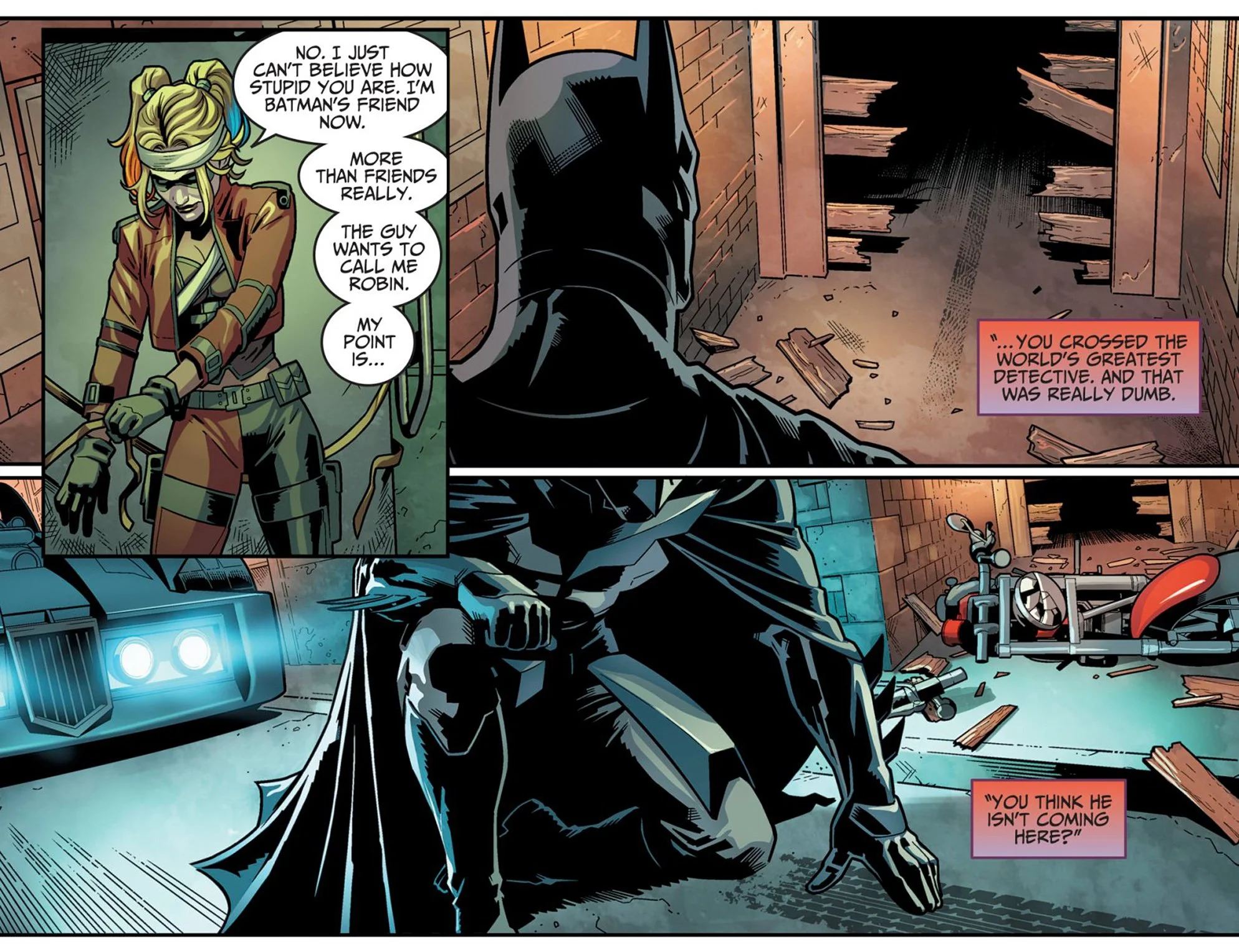 В Injustice 2 Бэтмен убивает злодеев. Чем он тогда лучше Супермена? - фото 1