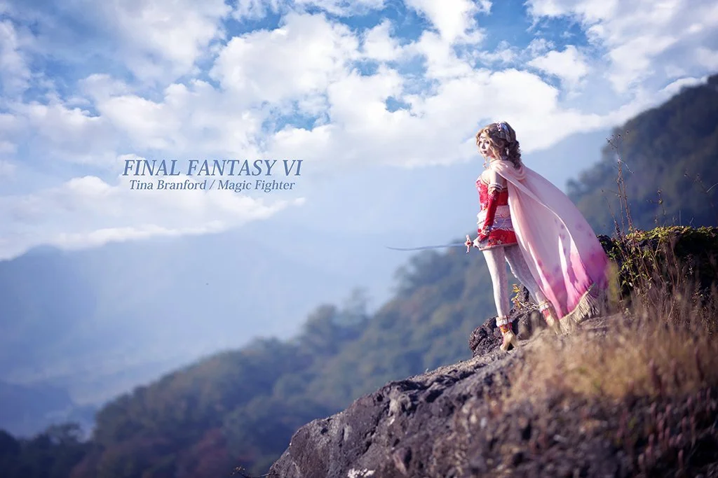 Качественный японский косплей героини Final Fantasy VI - фото 2