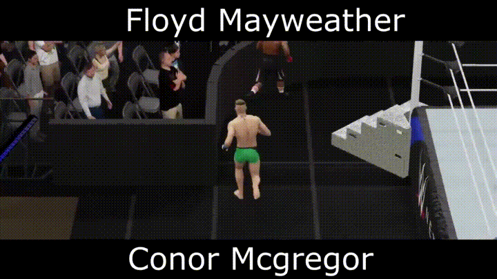 Гифка дня: как будет выглядеть бой Макгрегора с Мэйуэзером - фото 1