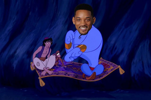 Теплый ламповый рэпер? Уилл Смит намерен сыграть Джинна в «Аладдине» - изображение 1 Теплый ламповый рэпер? Уилл Смит намерен сыграть Джинна в «Аладдине» - фото 1