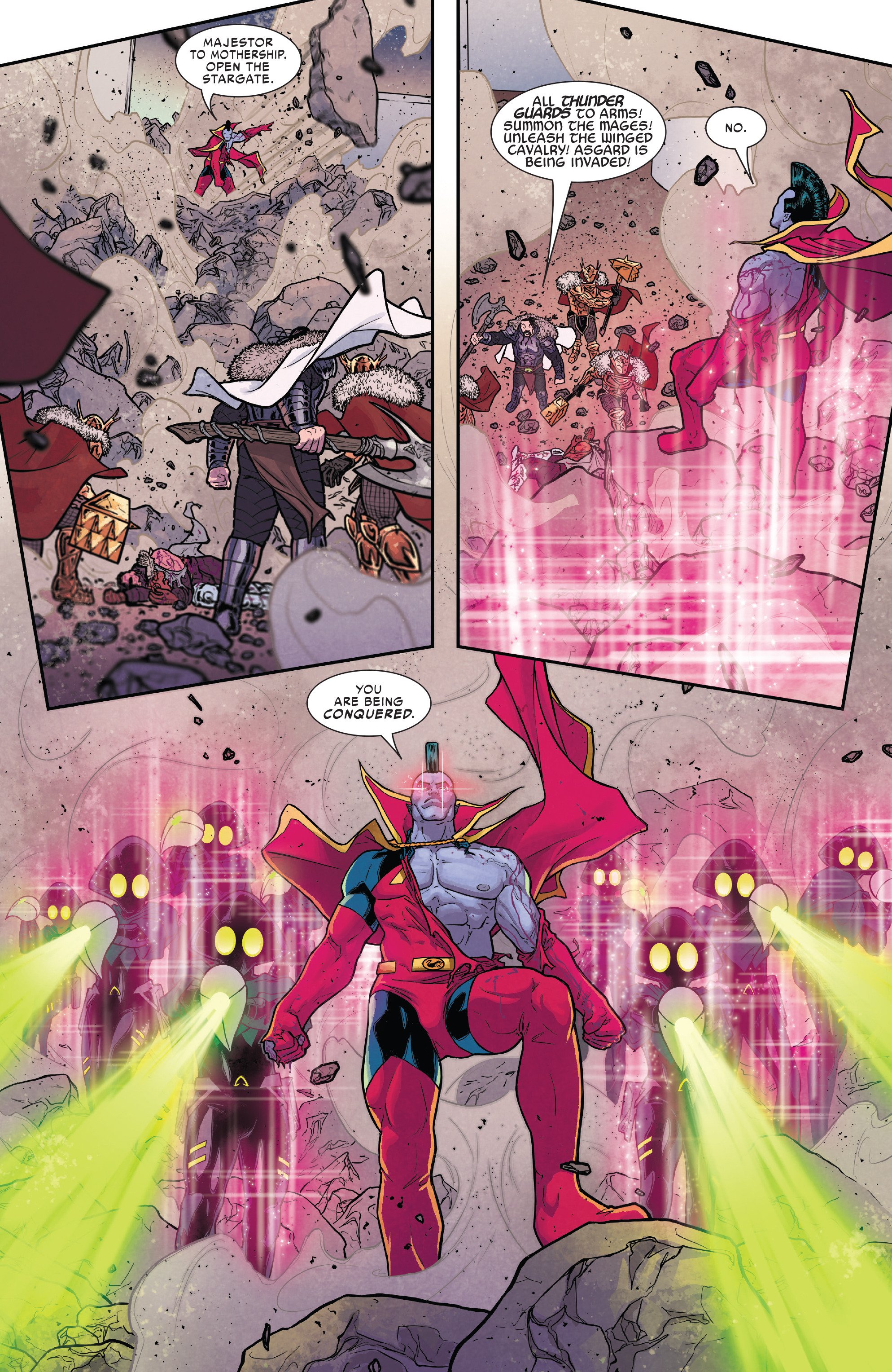 В Mighty Thor Джейн Фостер оказалась на войне двух инопланетных рас - фото 3