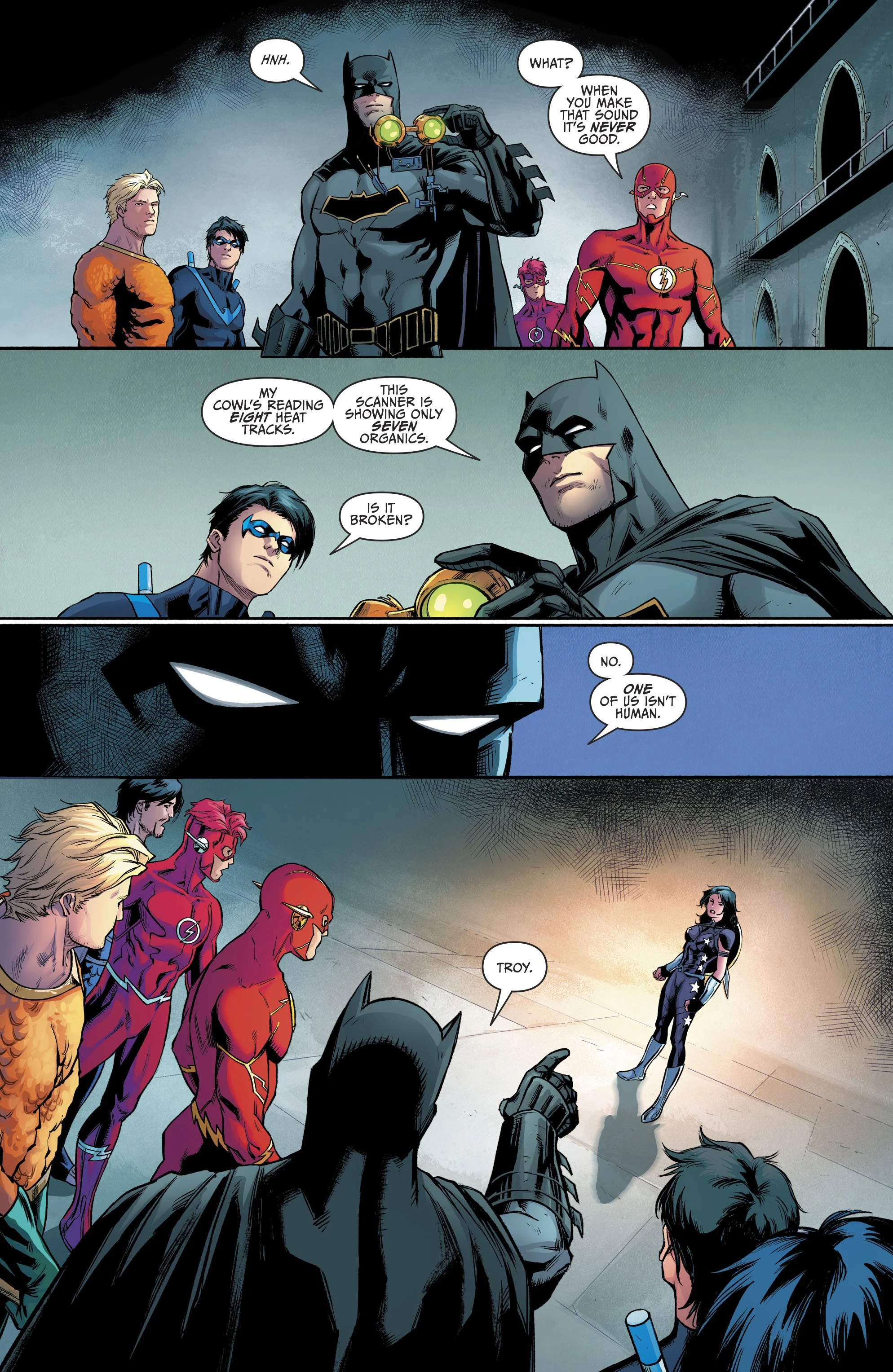 Бэтмен, Аквамен, Флэш и Чудо-женщина встретились со своими протеже - фото 4