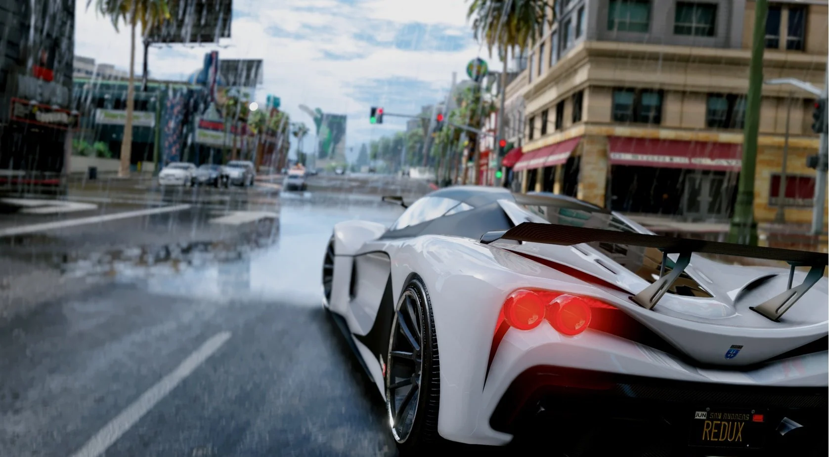 Скриншоты GTA V Redux смотрятся потрясающе - фото 1