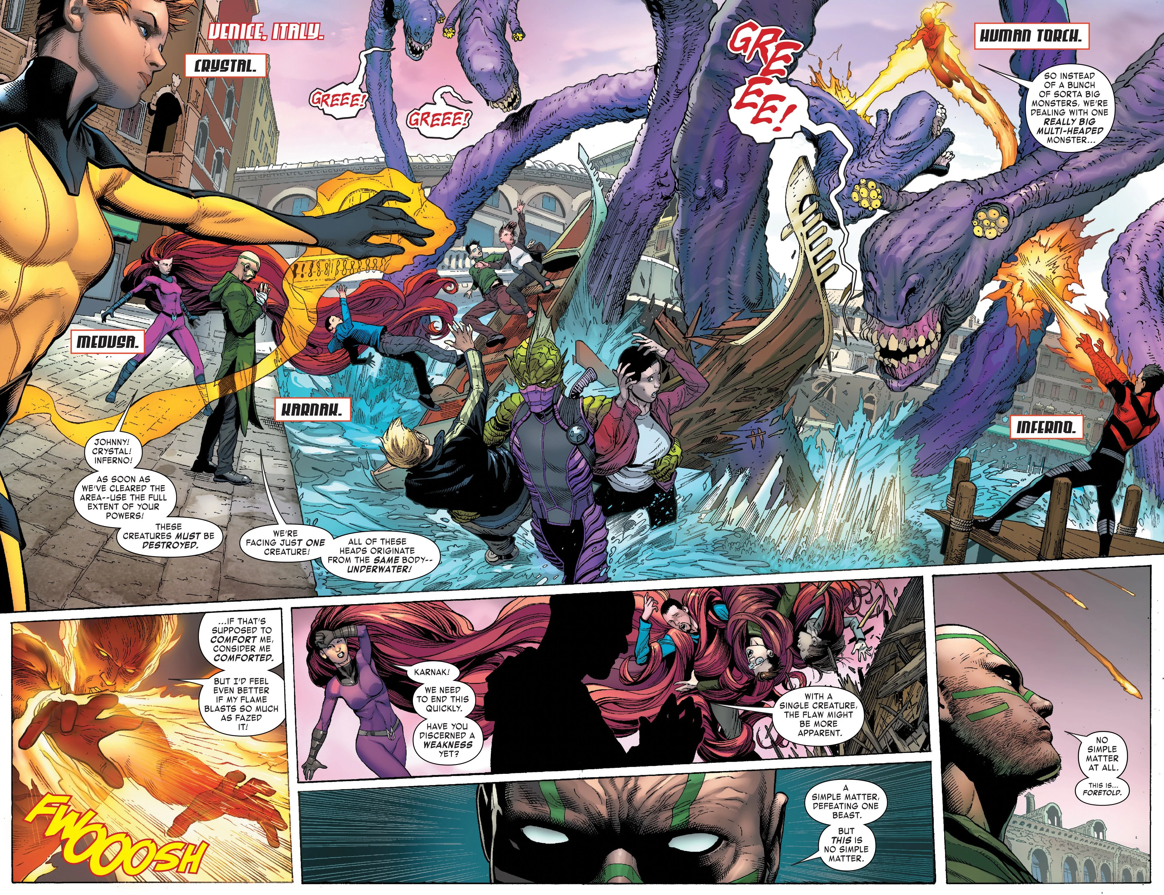 Гигантские монстры наводнили Землю в первом номере Monsters Unleashed - фото 5