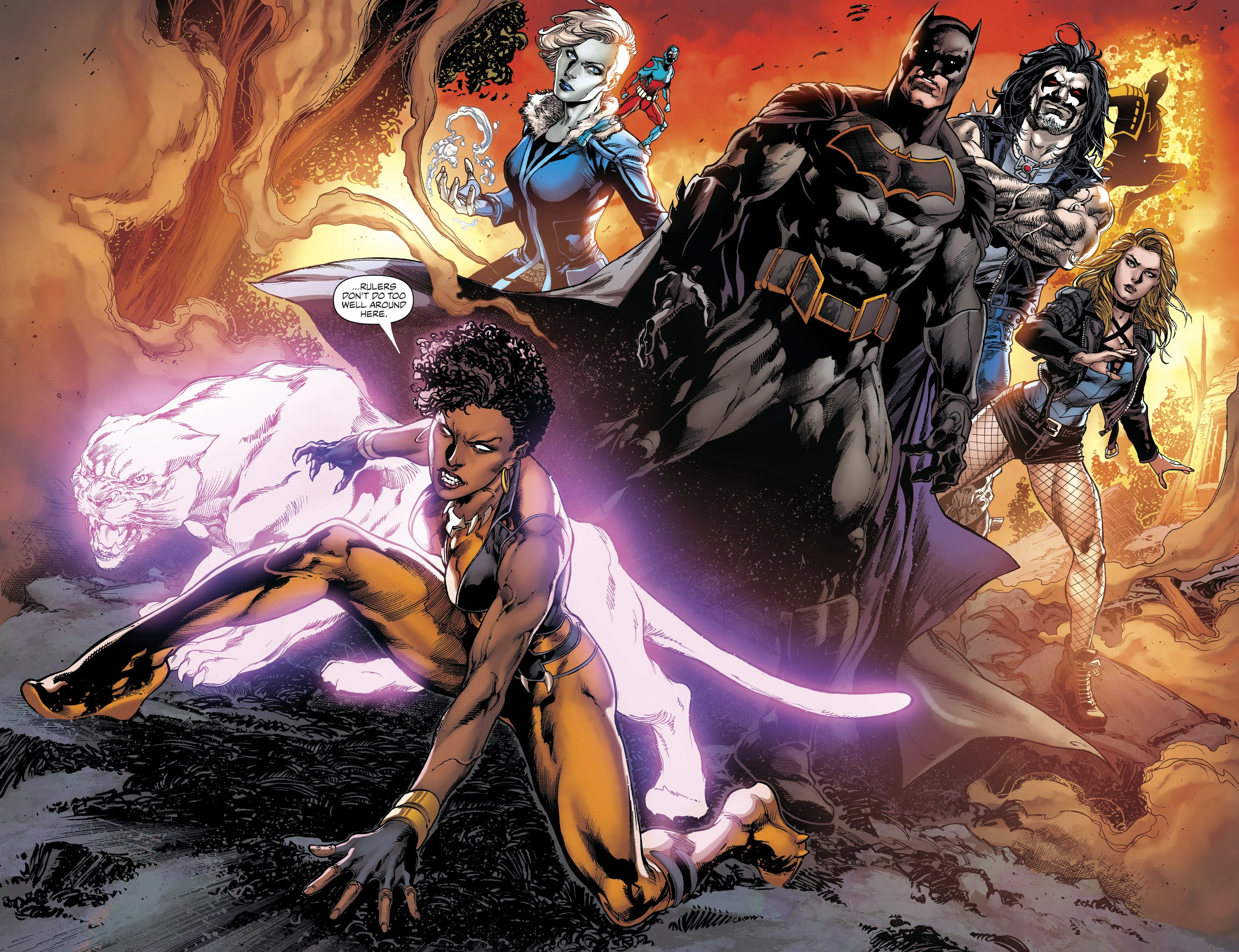 Бэтмен и его Лига Справедливости против захватчиков из другого мира - фото 3