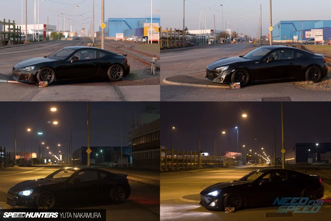 Найдите 10 отличий: скриншот из Need for Speed против фотографии - фото 1