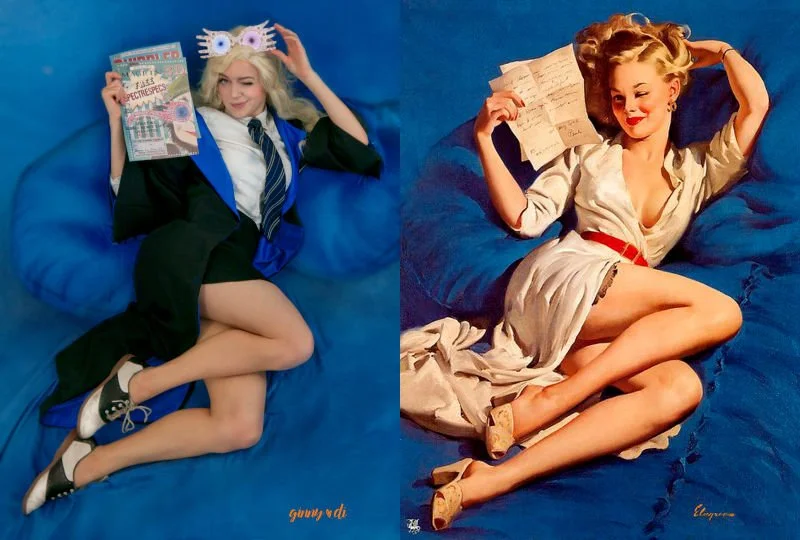 Косплей дня: персонажи «Гарри Поттера» в стиле Pin Up - изображение 1
Косплей дня: персонажи «Гарри Поттера» в стиле Pin Up - фото 1