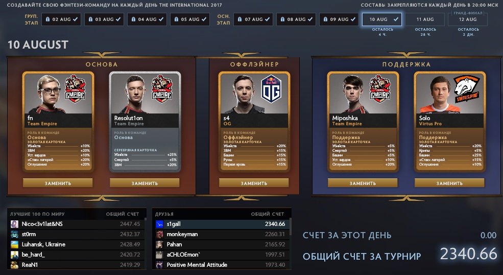 Расписание игр на 4 день The International 2017 по Dota 2 - фото 4