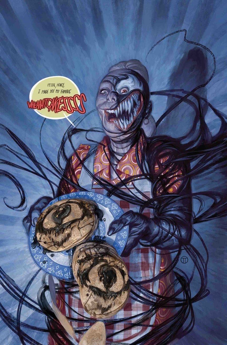 Как бы выглядели тетя Мэй, Локи и другие герои Marvel в виде Венома? - фото 1