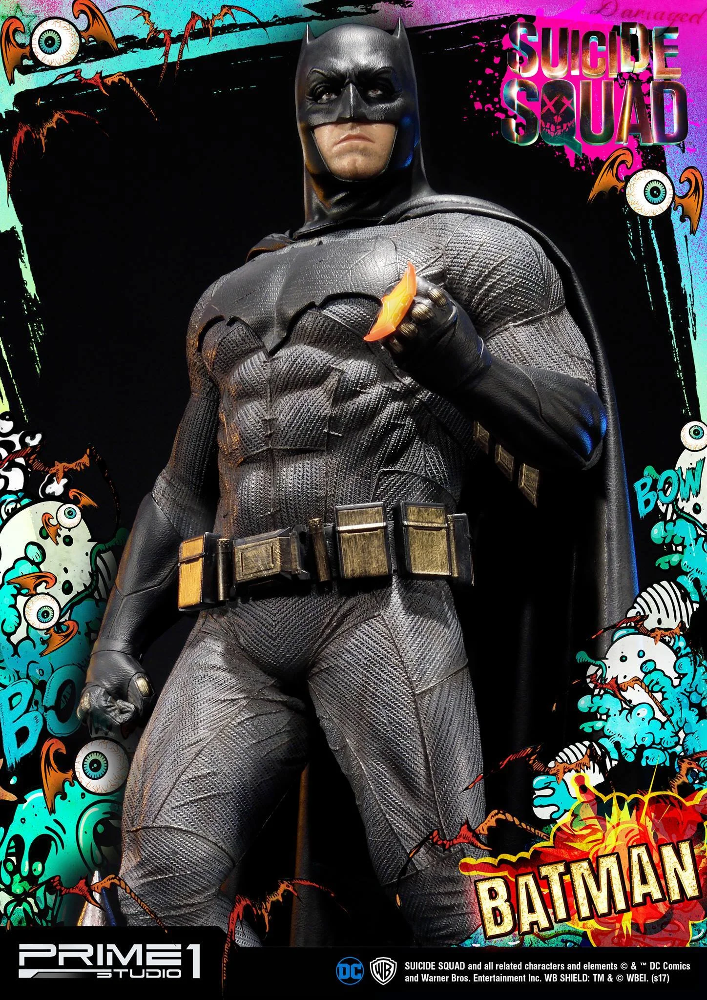 Из-за улыбки статуя Бэтмена из Suicide Squad выглядит очень смешно - фото 1