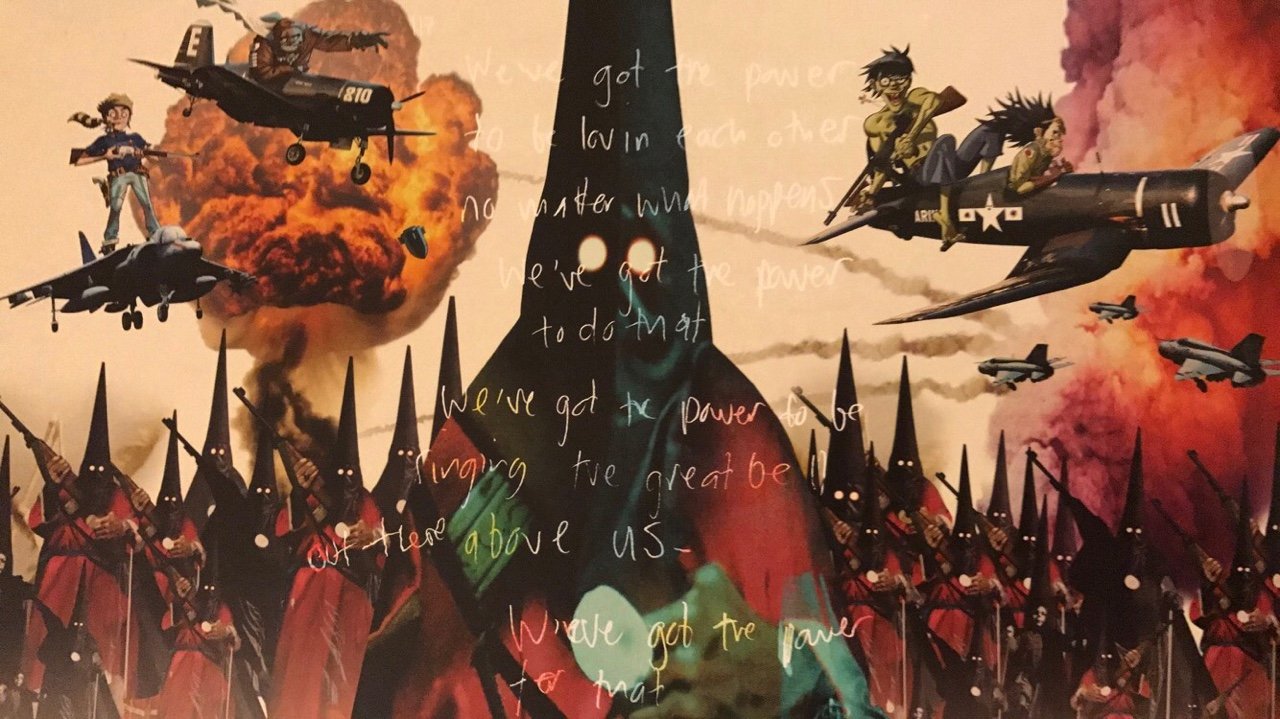 Полюбуйтесь на прекрасные иллюстрации из артбука по Humanz от Gorillaz - фото 8