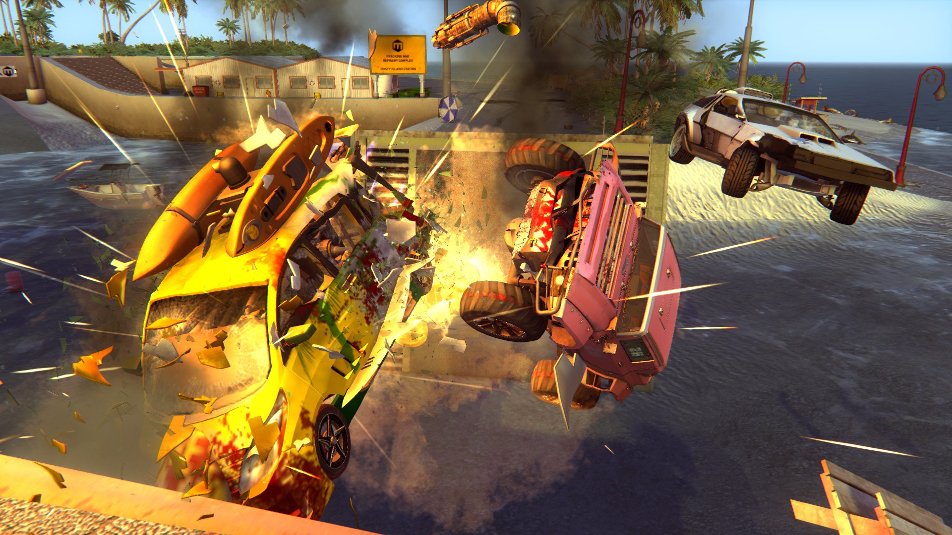 Ремейк Carmageddon официально в Steam: пенсионеры против бульдозеров - фото 4