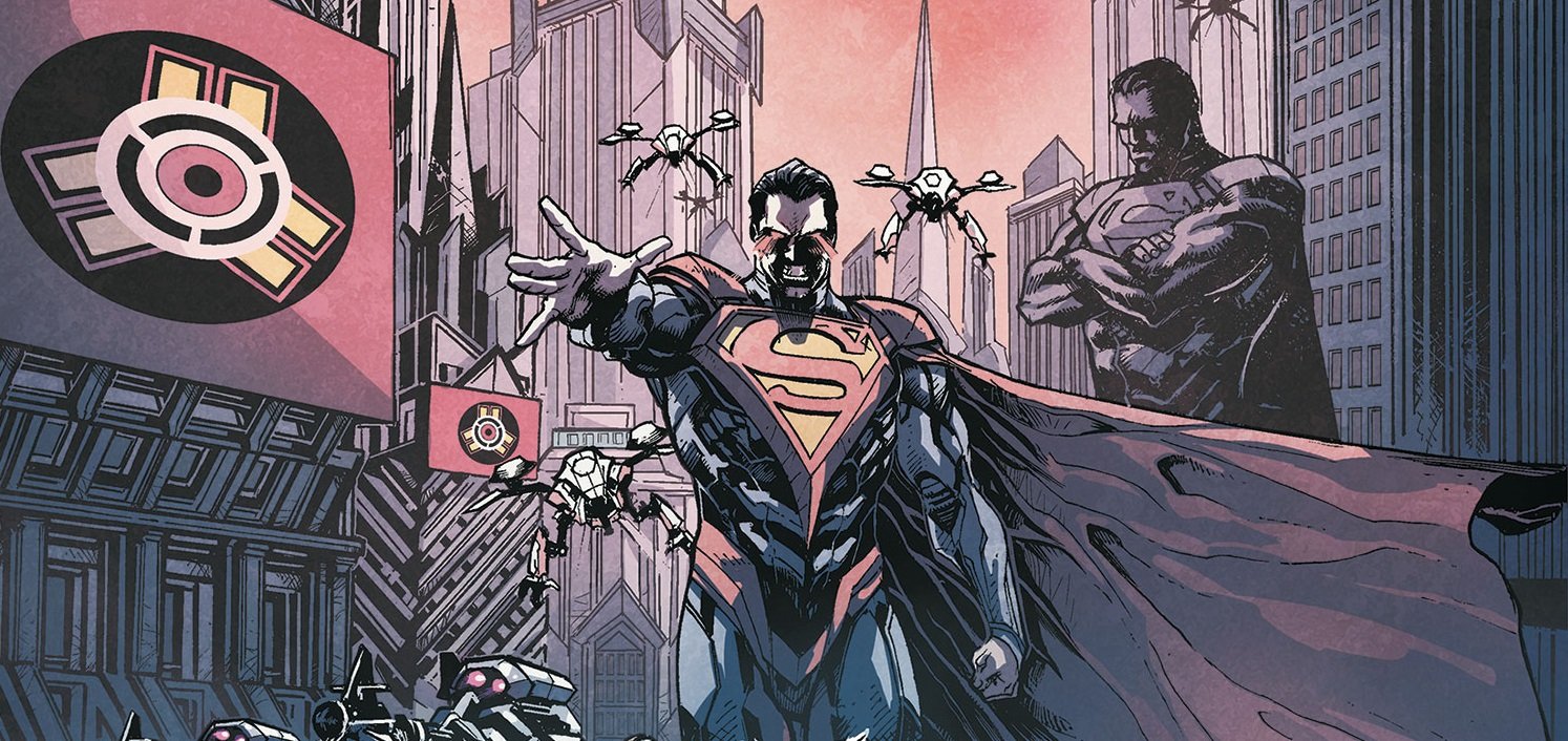 Если вы по каким-то причинам не слышали о вселенной Injustice, то этот материал поможет вам наверстать упущенное. Injustice – это одна из вселенных DC, в которой вчерашние коллеги и друзья пошли друг против друга после несчастного случая,  навсегда сломавшего моральный компас Супермена. Потеряв жену и ребенка, он постепенно стал тираном, желающим создать на Земле тотальный контроль. И только Бэтмен смог ему помешать.