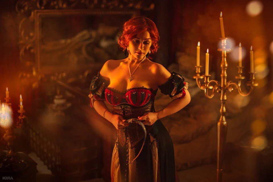 Косплей дня: очаровательная Трисс Меригольд из The Witcher 3 - фото 8