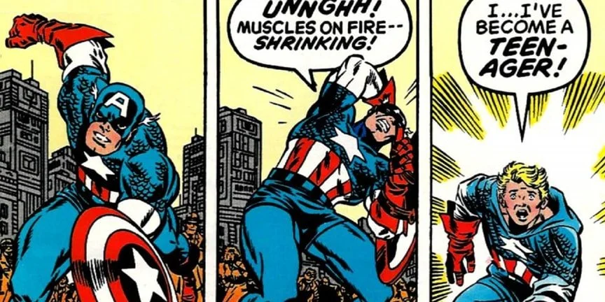 10 самых странных трансформаций Капитана Америка - фото 4