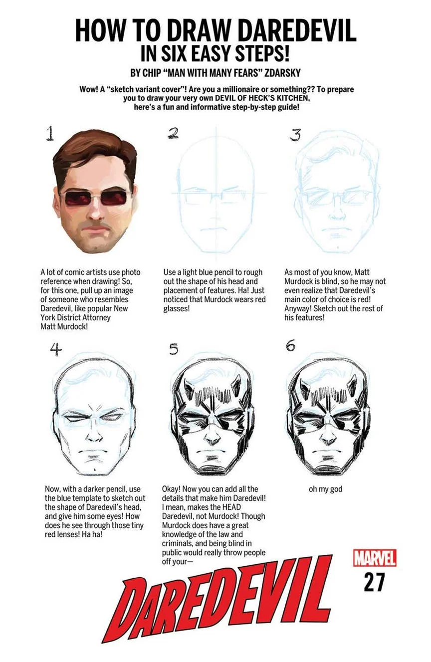 Новая серия вариативных обложек Marvel научит вас рисовать супергероев - фото 3