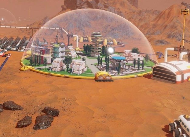 Побудь Мэттом Деймоном: игра про колонию на Марсе от авторов Tropico - изображение 1 Побудь Мэттом Деймоном: игра про колонию на Марсе от авторов Tropico - фото 1