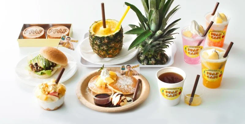 В Японии открывают Pen Pineapple Apple Pen кафе - фото 2