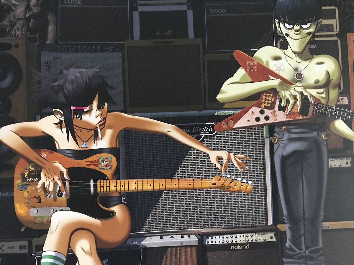 Полюбуйтесь на прекрасные иллюстрации из артбука по Humanz от Gorillaz - фото 5