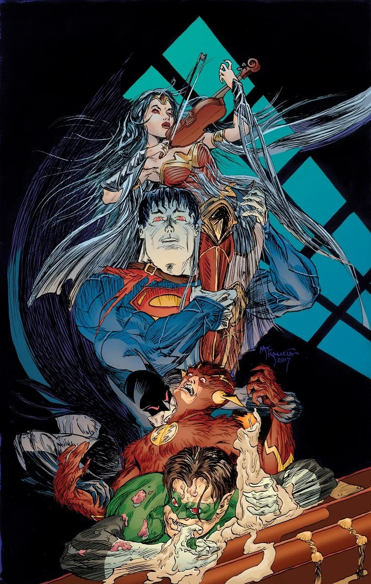 DC выпустит хоррор-антологию, превратив супергероев в монстров - фото 1