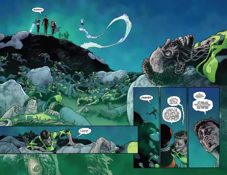 В финале комикса Death of X #4 показали смерть мутанта Циклопа - фото 5