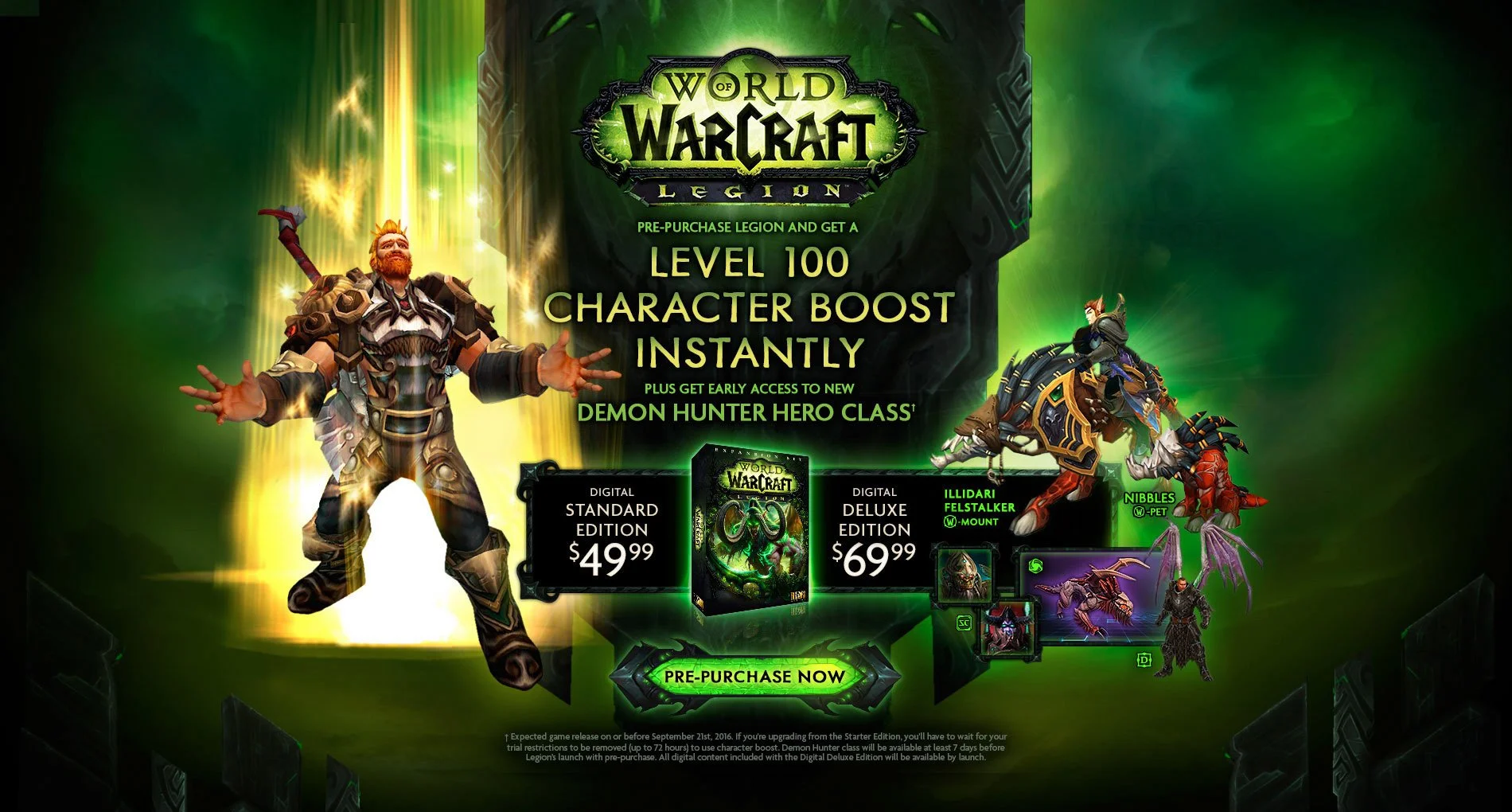World of Warcraft: Legion выйдет в сентябре следующего года - фото 1