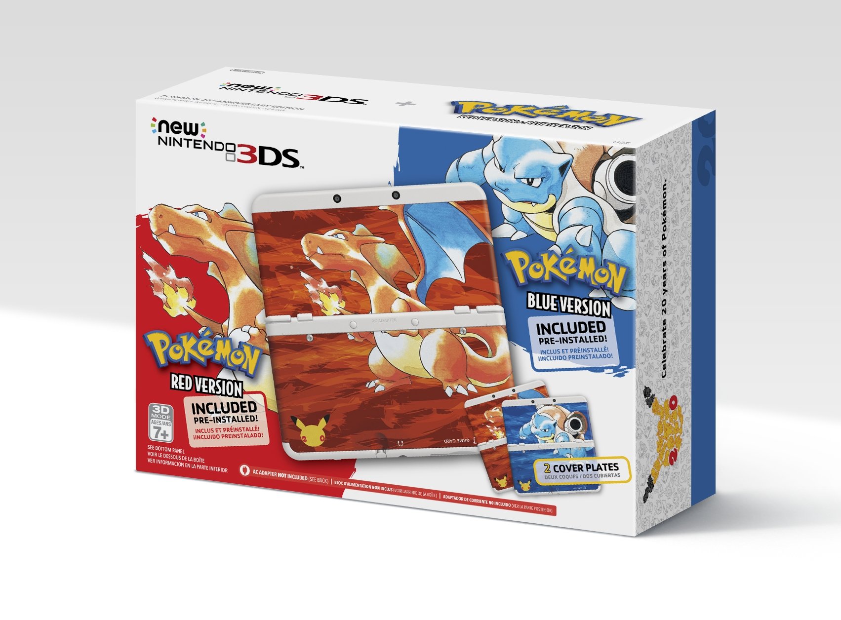 20 лет Pokémon: юбилейные New 3DS и 2DS, переиздание оригинальных игр - изображение 3 20 лет Pokémon: юбилейные New 3DS и 2DS, переиздание оригинальных игр - фото 3