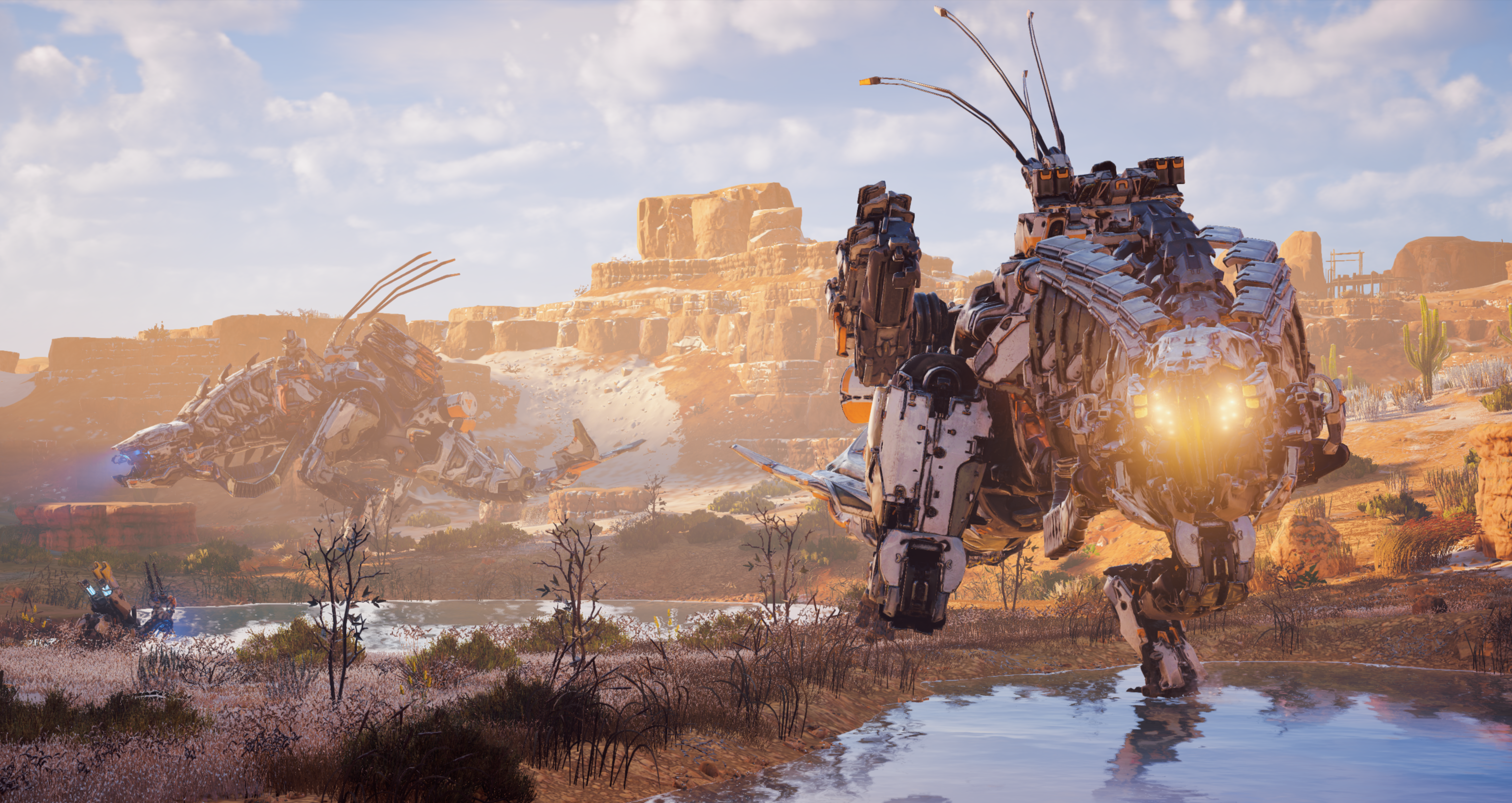 Причудливые роботы-животные — главный аттракцион и отличительная черта Horizon: Zero Dawn для PlayStation 4. Разумеется, в ней есть и крутая боевая система, и внушительная ролевая составляющая, и богатый фантастический сеттинг… Но давайте признаем, больше всего цепляют механические чудища. Мы решили сравнить их с реальными животными, чтобы понять, почему в игре они выглядят как живые.