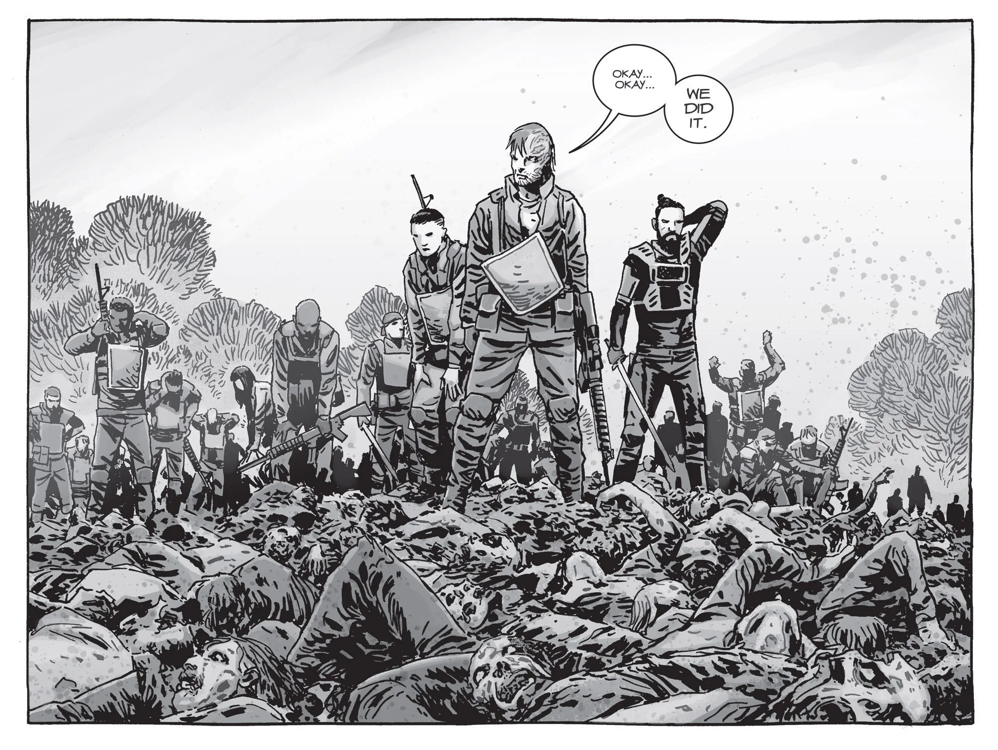 Война с Шепчущимися в комиксе The Walking Dead не оправдала ожиданий - фото 13