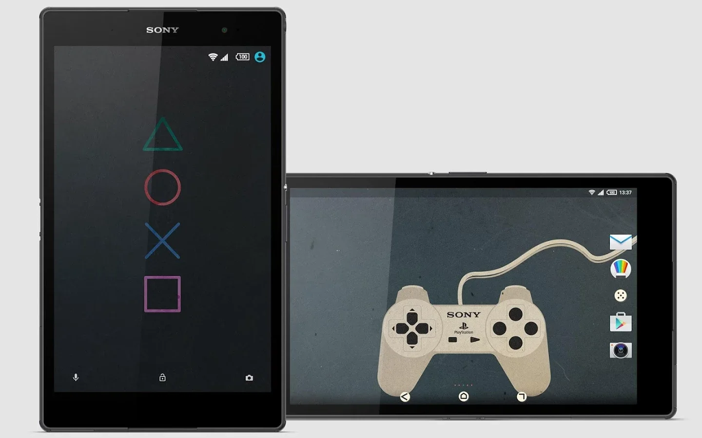 Новая тема для смартфонов Xperia напомнит о легендарной PlayStation 1 - фото 1