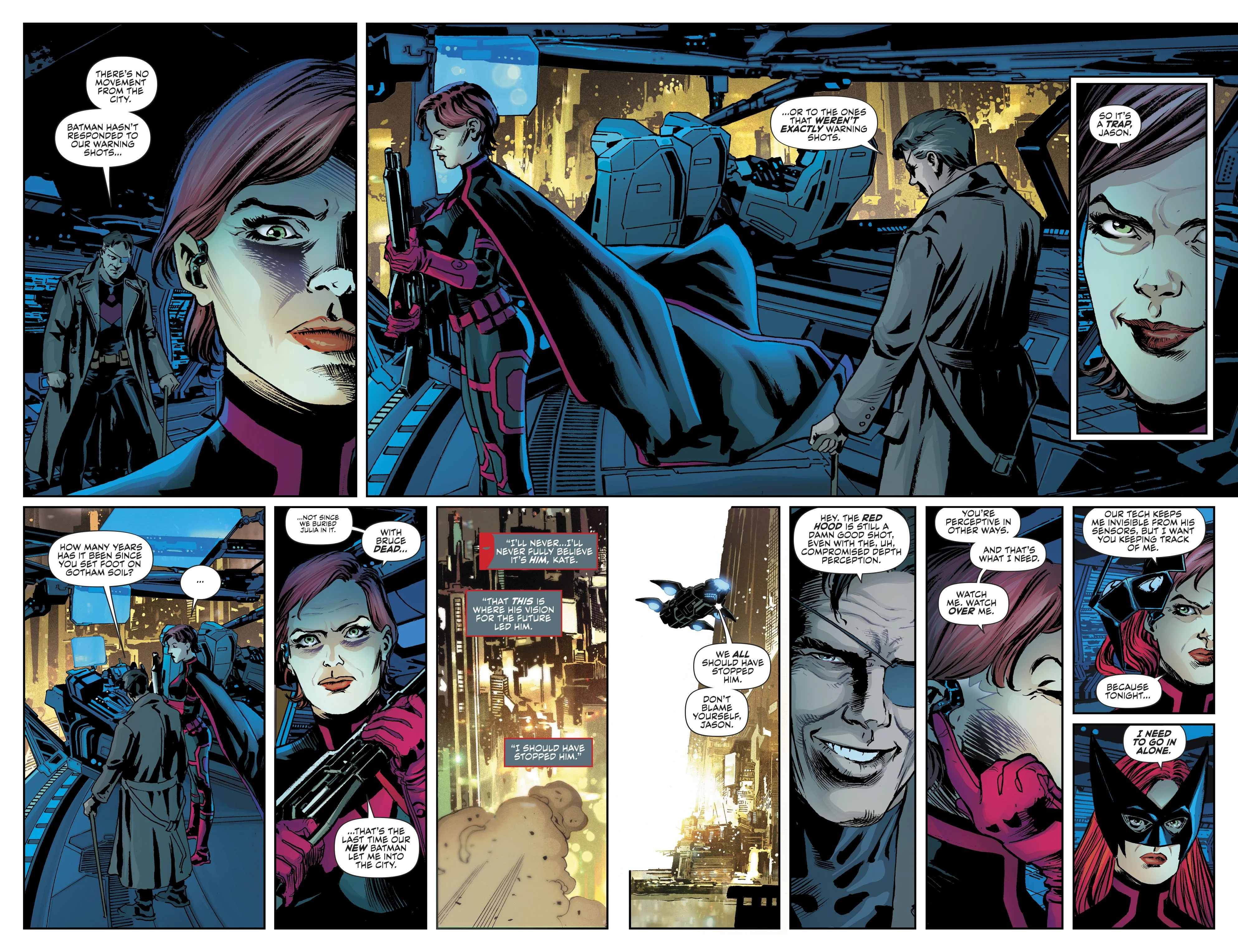Еще одна антиутопия в комиксах DC: на этот раз режим Бэтмена в Готэме - фото 2
