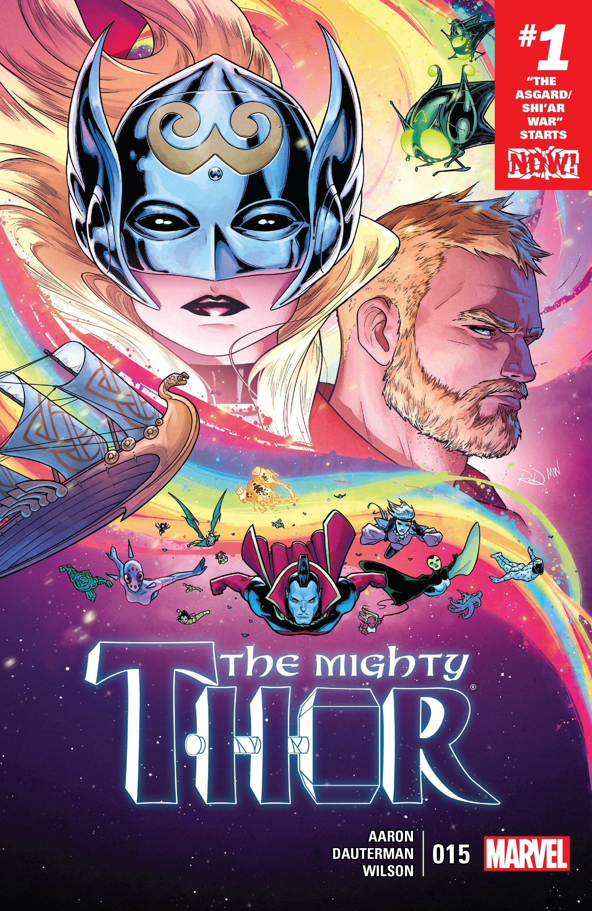 В Mighty Thor Джейн Фостер оказалась на войне двух инопланетных рас - фото 1