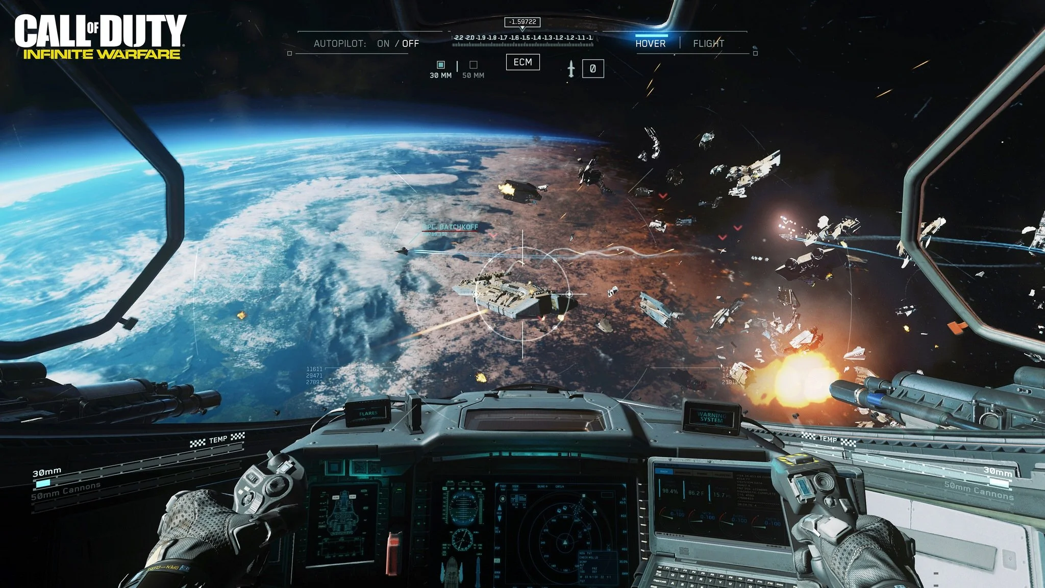 Разработчики Infinite Warfare пояснили, почему в космосе слышны взрывы - фото 1