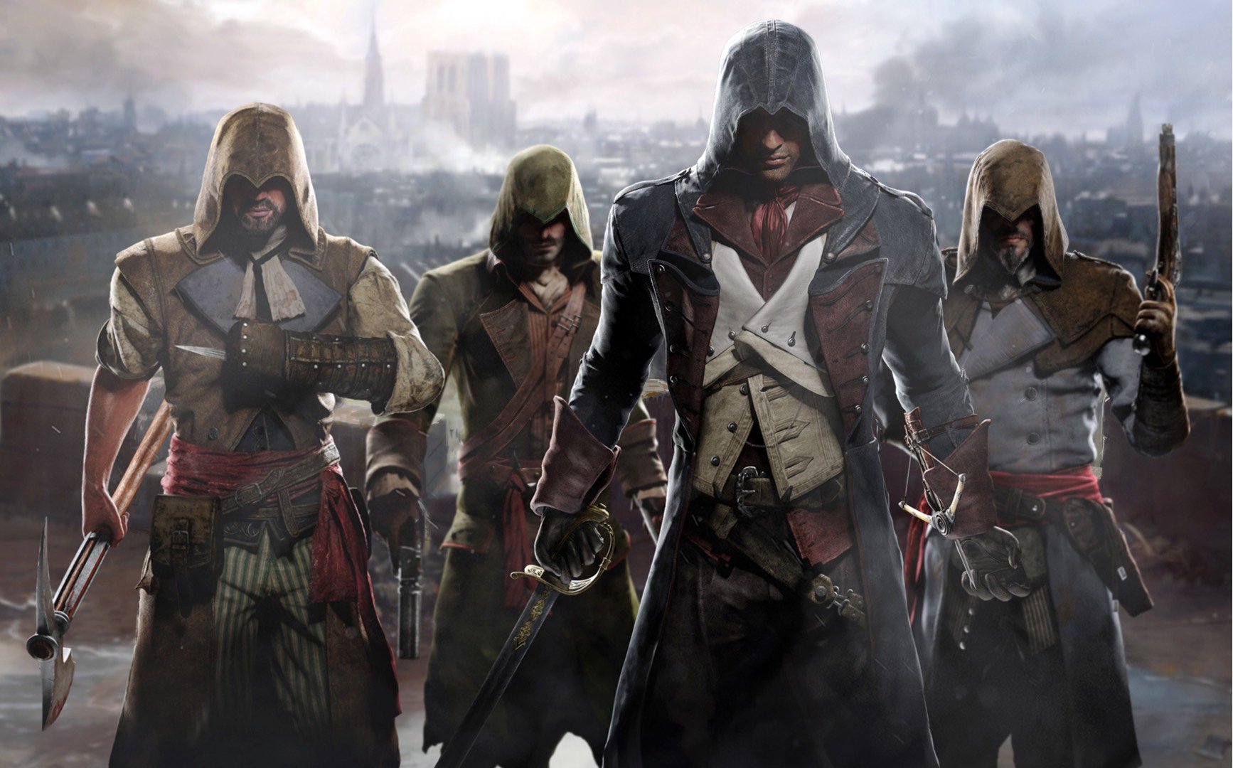 Ubisoft просит найти всех ассасинов в интерактивном трейлере Unity - фото 1