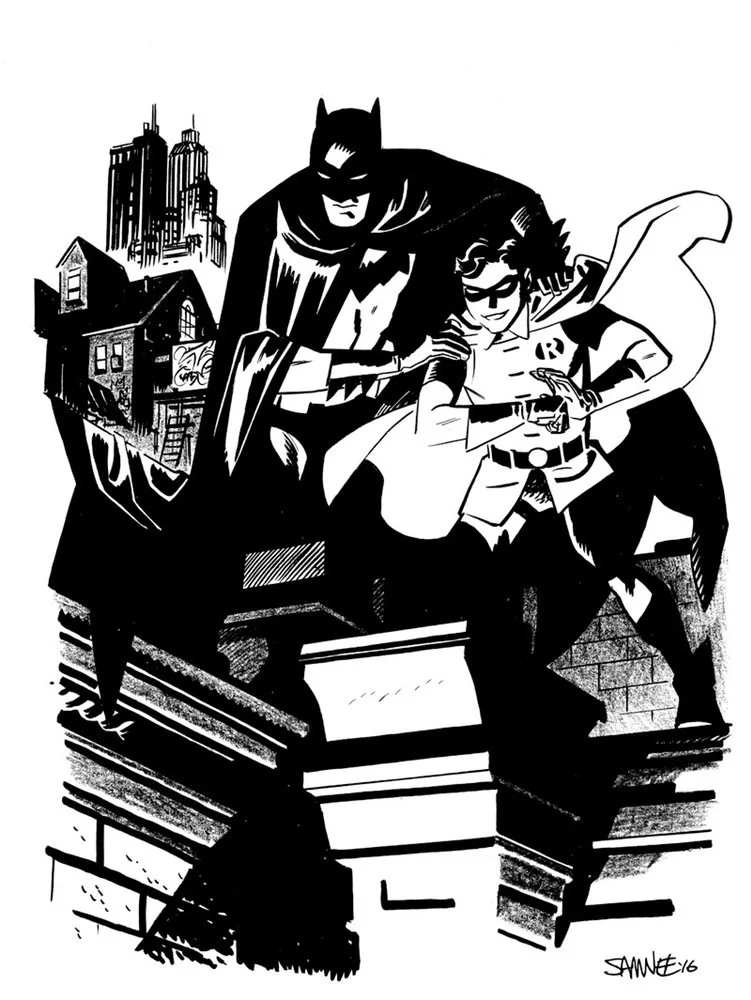 Супергерои Marvel и DC в рисунке Криса Сомни - фото 3