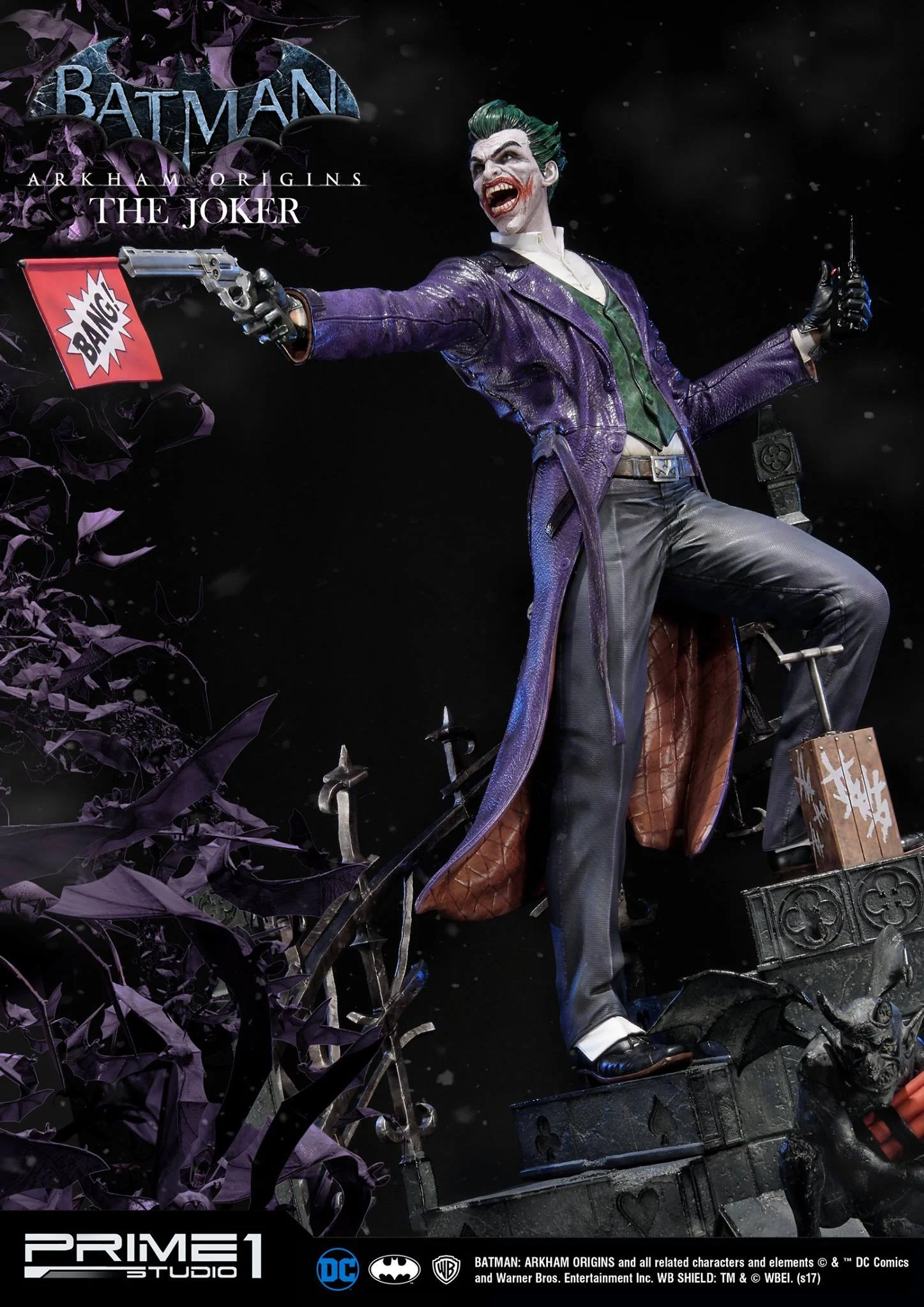 Фанатам Джокера посвящается: новая восхитительная статуя принца-клоуна - фото 4