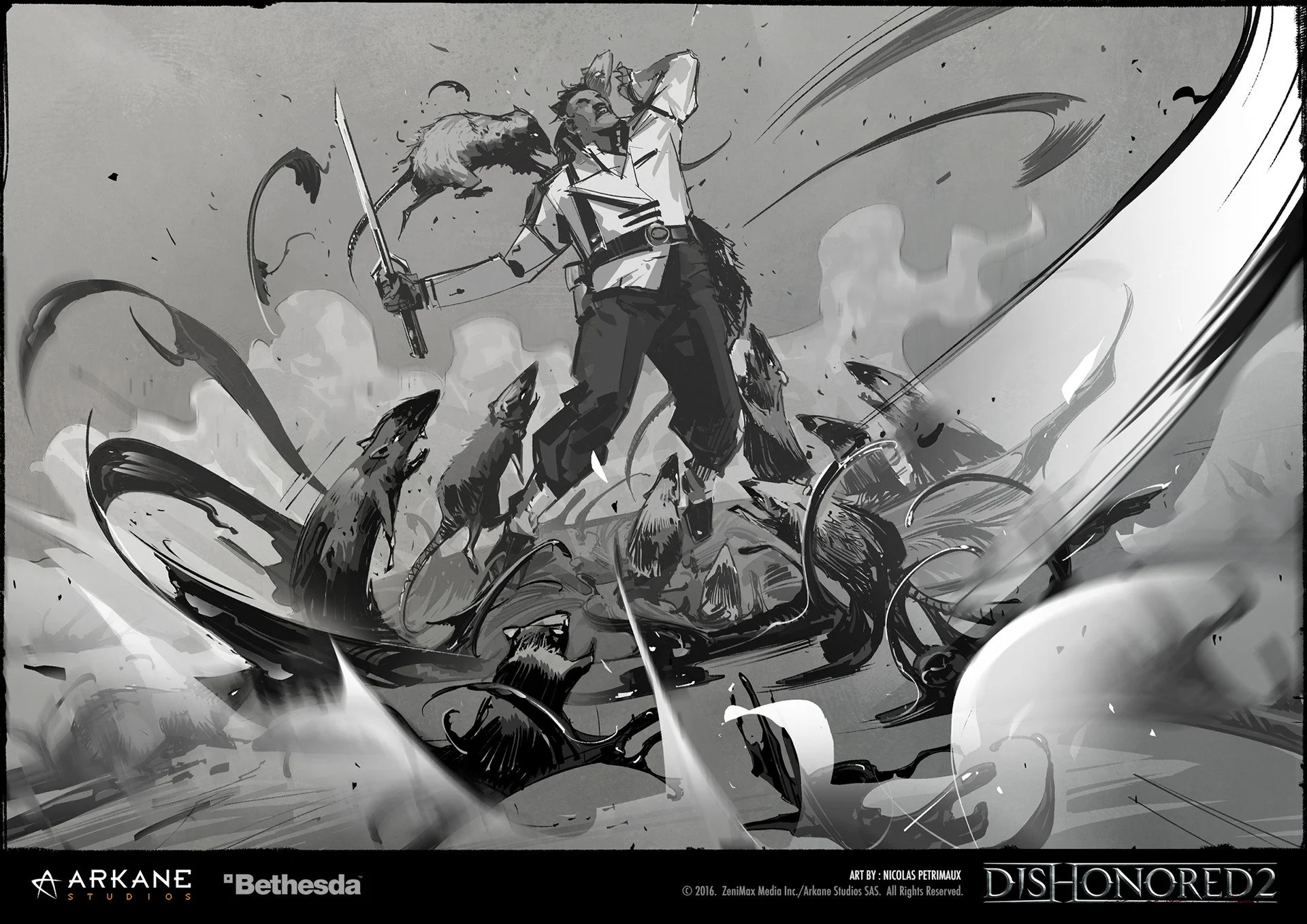 Потрясающие концепт-арты Dishonored 2 от художника игры - фото 6