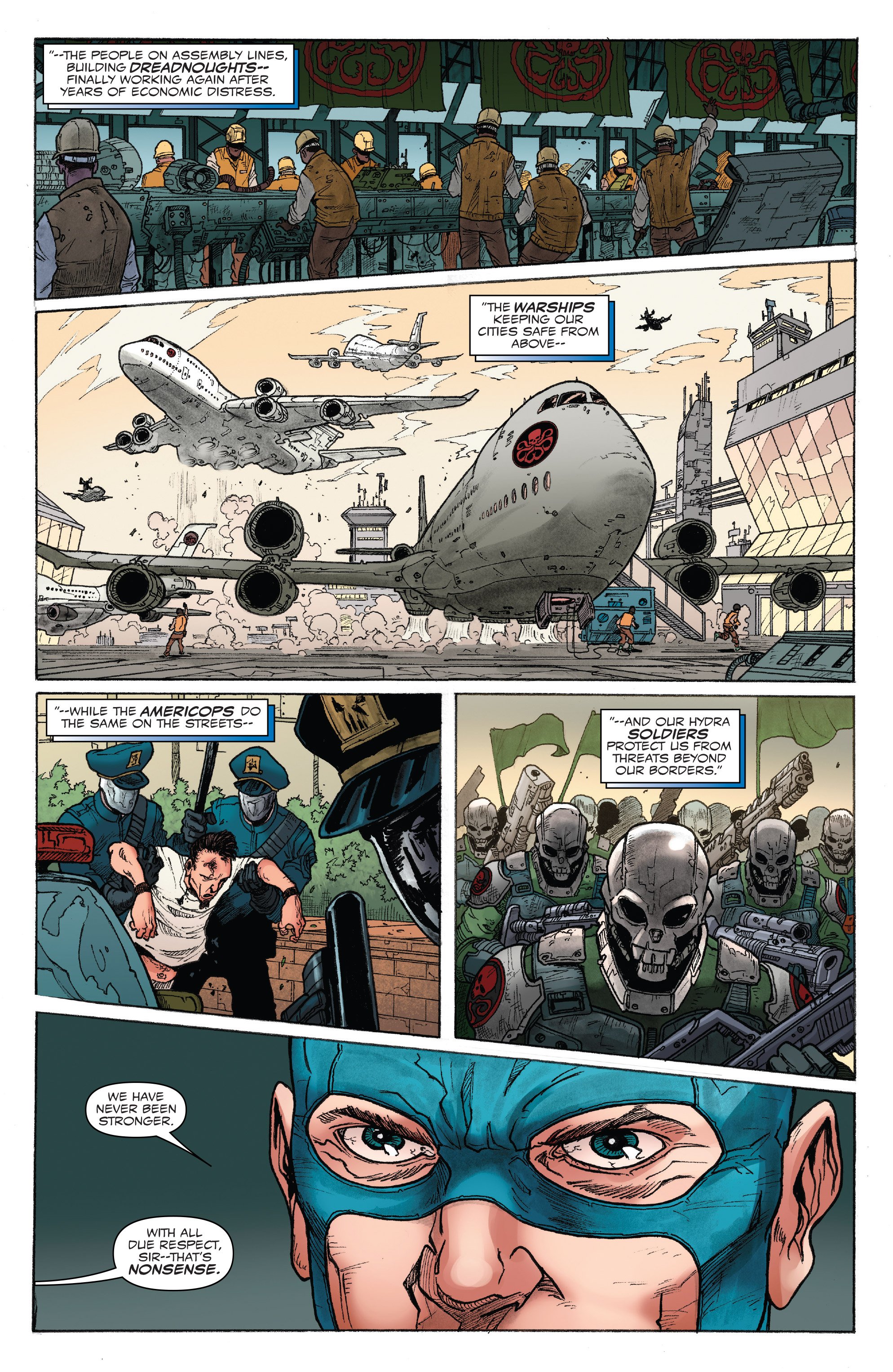 Интервью с лидером Гидры: что Капитан Америка сказал народу? - изображение 4 Интервью с лидером Гидры: что Капитан Америка сказал народу? - фото 4