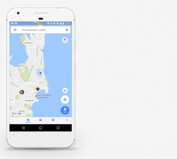 Google Maps позволит делиться местоположением с друзьями - фото 1