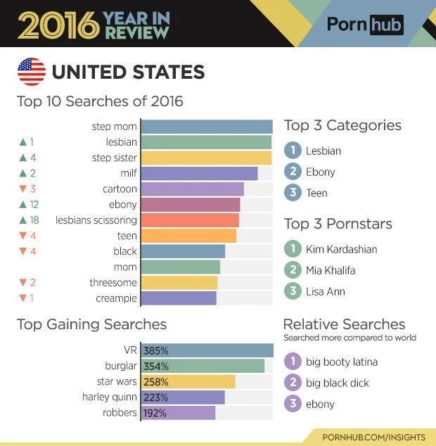 Порноитоги 2016 года от Pornhub - фото 3